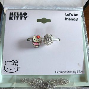 Hello Kitty Sterling Silver Necklace